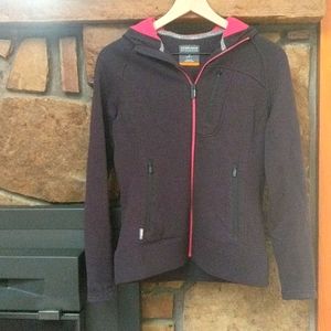 Icebreaker Zip Hood Jacket, size small